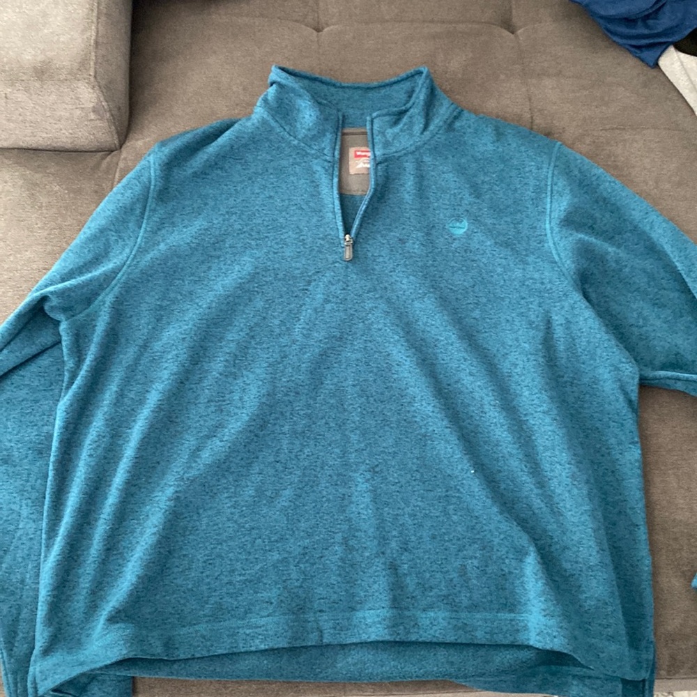 Wrangler 1/4 zip pullover.